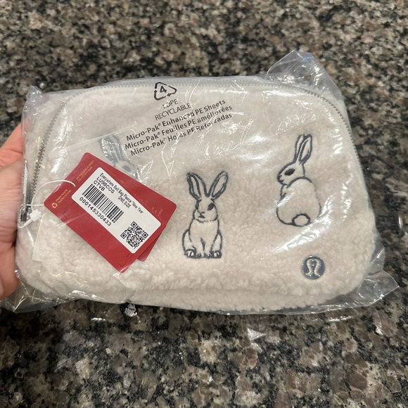 Lululemon Fleece Lunar New Year Everywhere Belt Bag Year of the Rabbit - Picture 7 of 9